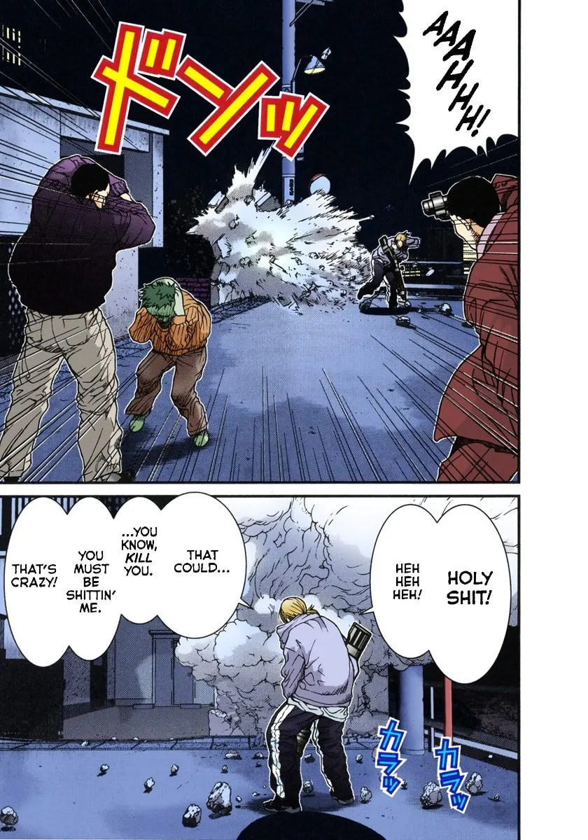 Read Gantz - Digital Colored Comics (Colored) chapter 0 image 155 on Lezhin