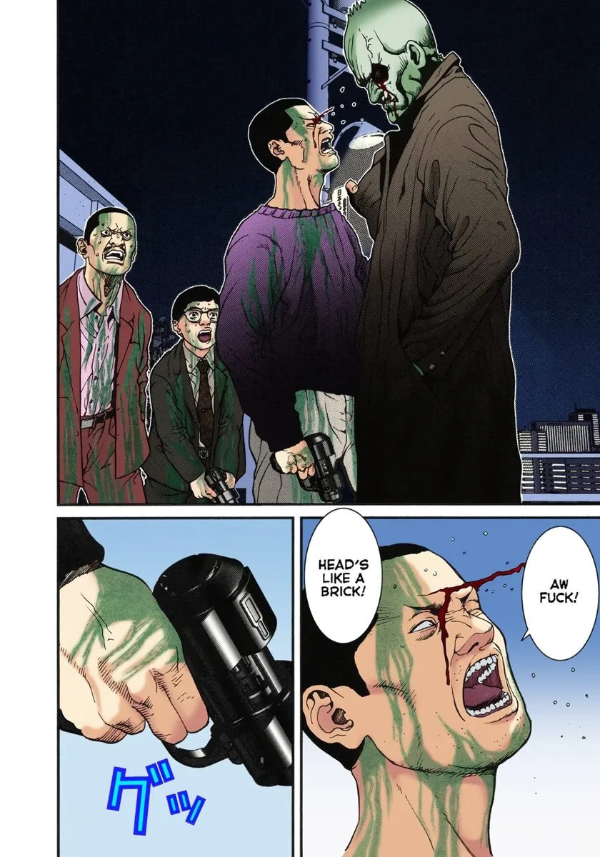 Read Gantz - Digital Colored Comics (Colored) chapter 0 image 200 on Lezhin