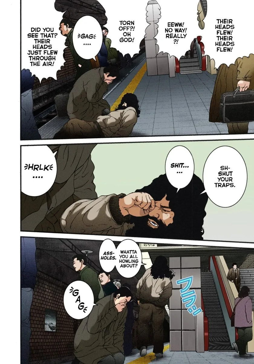 Read Gantz - Digital Colored Comics (Colored) chapter 0 image 34 on Lezhin