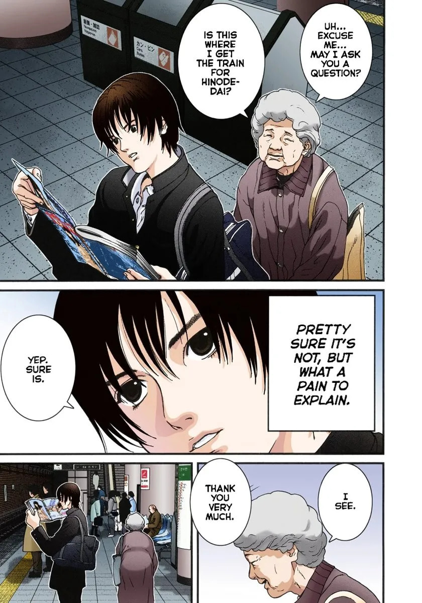 Read Gantz - Digital Colored Comics (Colored) chapter 0 image 6 on Lezhin
