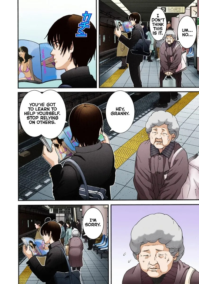 Read Gantz - Digital Colored Comics (Colored) chapter 0 image 7 on Lezhin