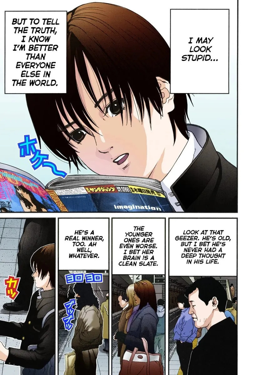 Read Gantz - Digital Colored Comics (Colored) chapter 0 image 8 on Lezhin