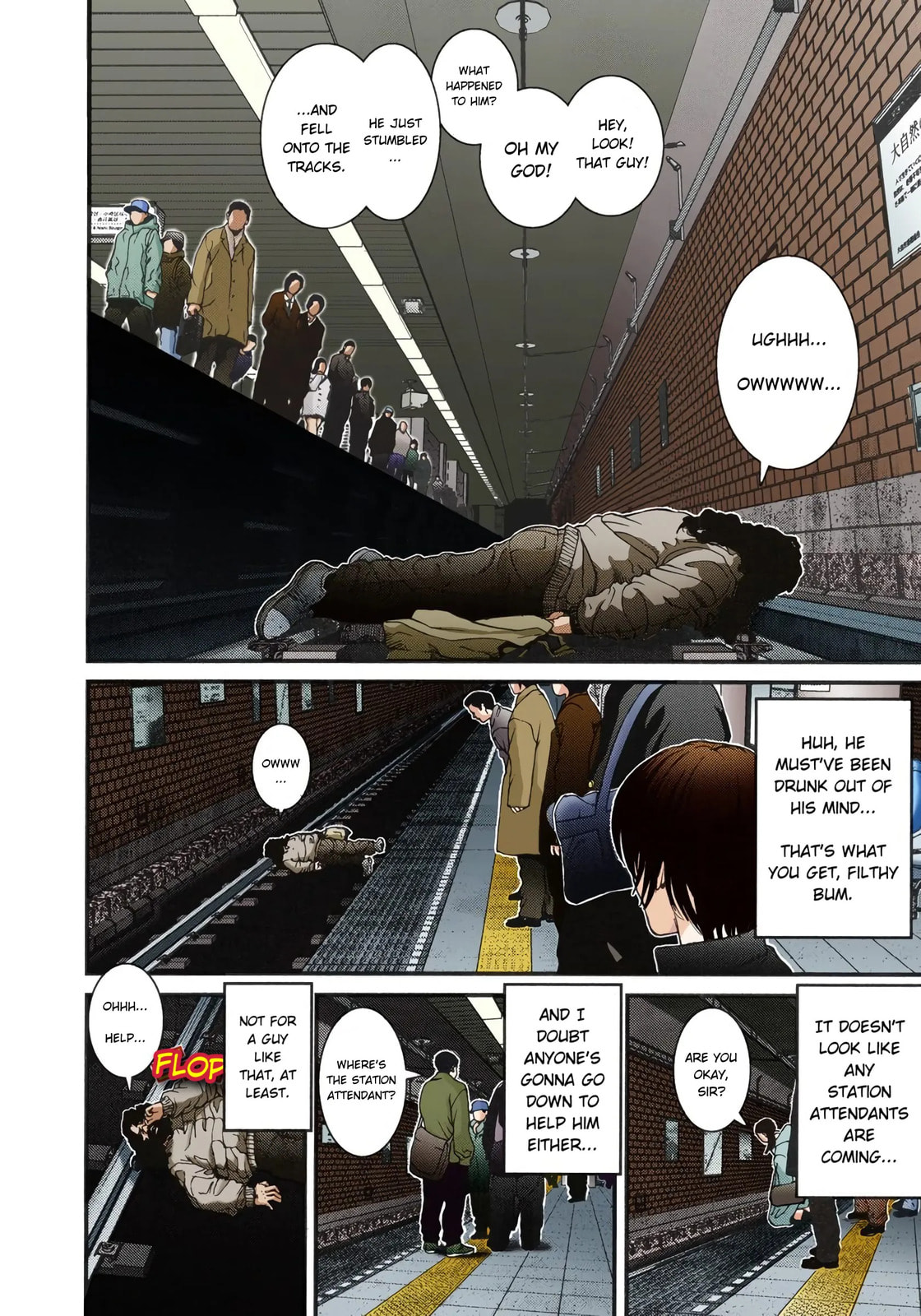 Read Gantz - Digital Colored Comics (Colored) chapter 1 image 11 on Lezhin