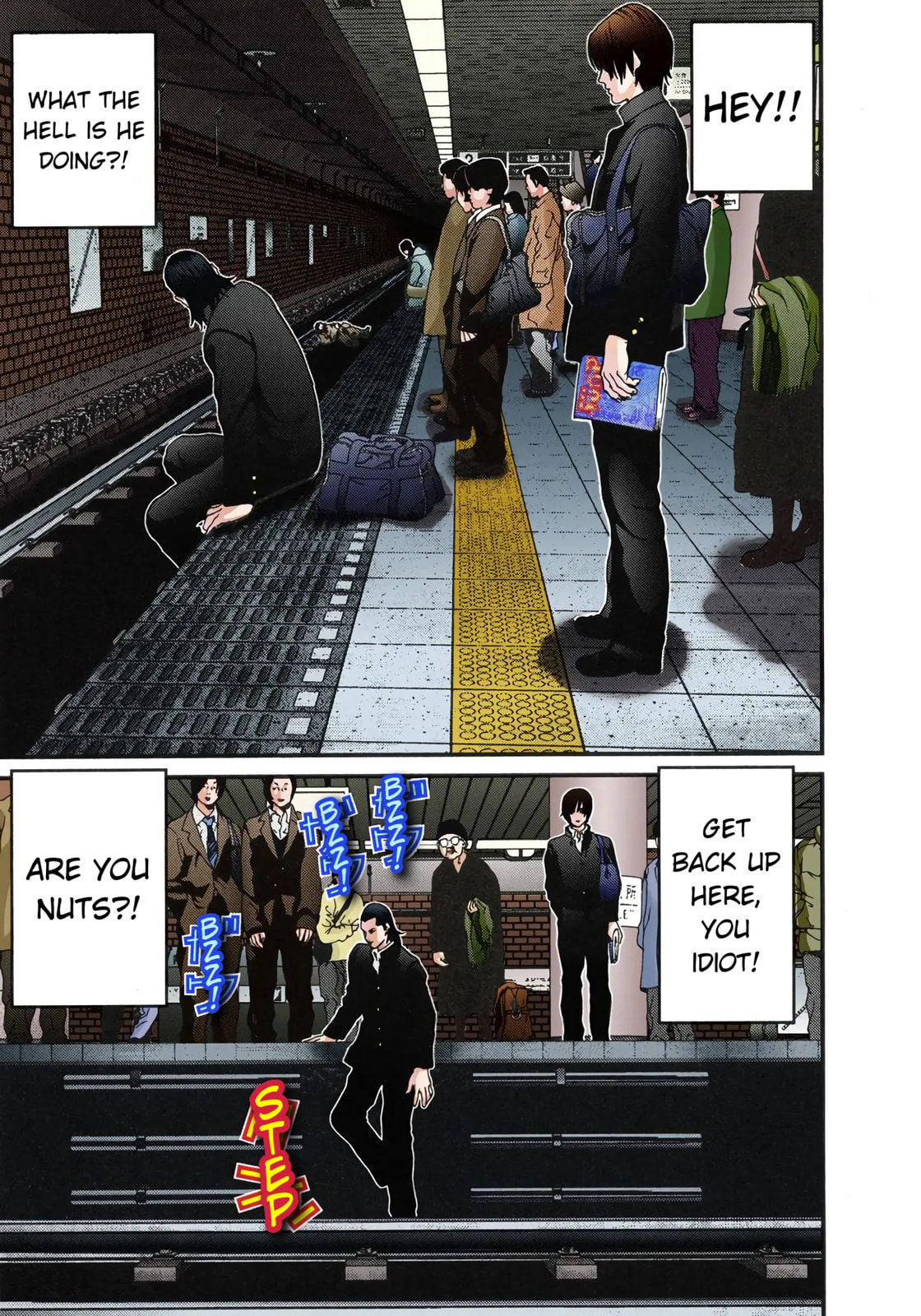 Read Gantz - Digital Colored Comics (Colored) chapter 1 image 14 on Lezhin