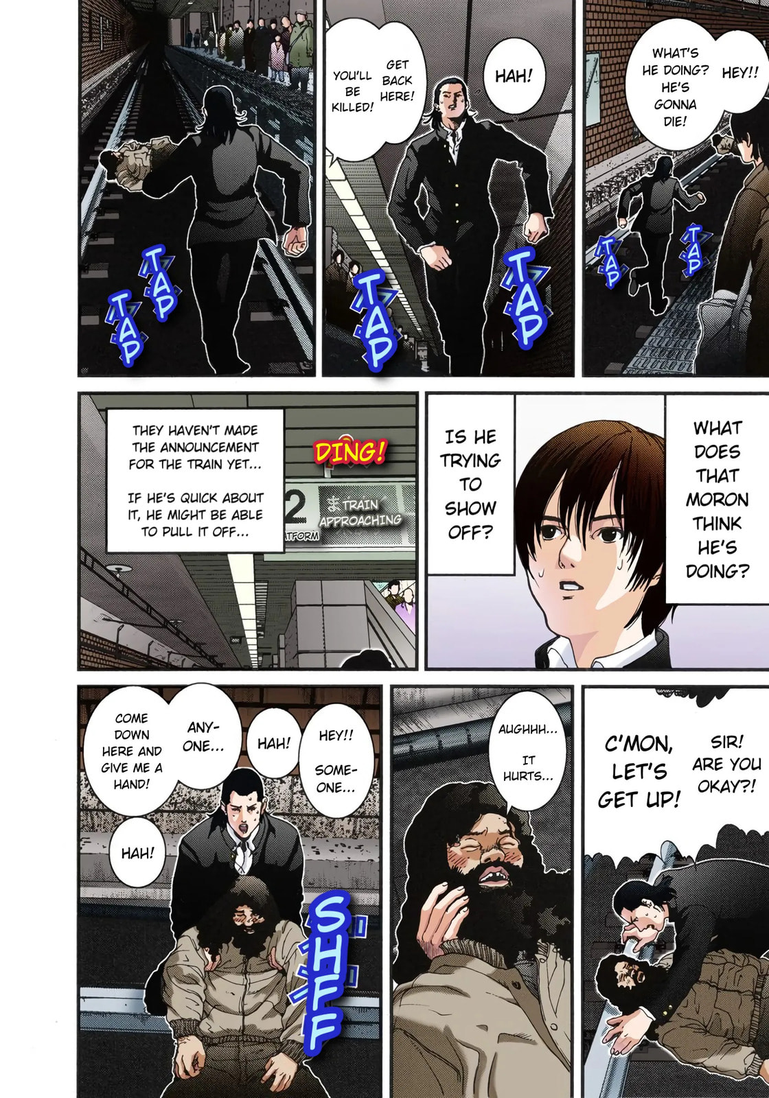 Read Gantz - Digital Colored Comics (Colored) chapter 1 image 15 on Lezhin