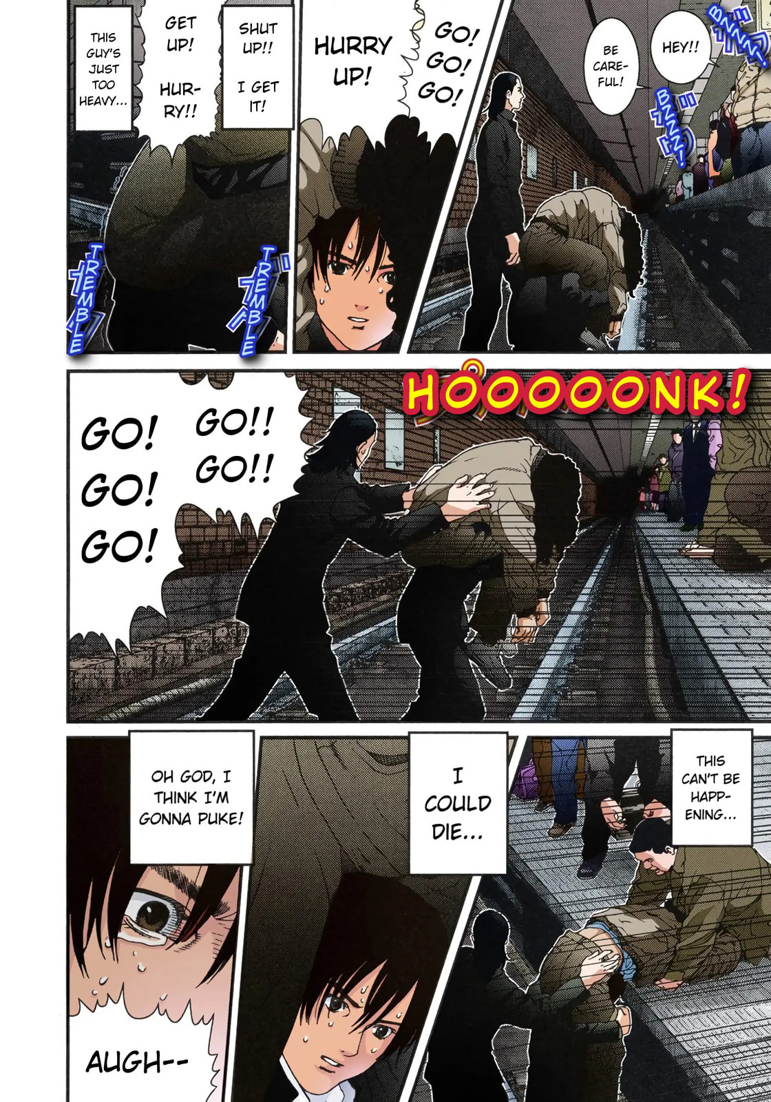 Read Gantz - Digital Colored Comics (Colored) chapter 1 image 21 on Lezhin