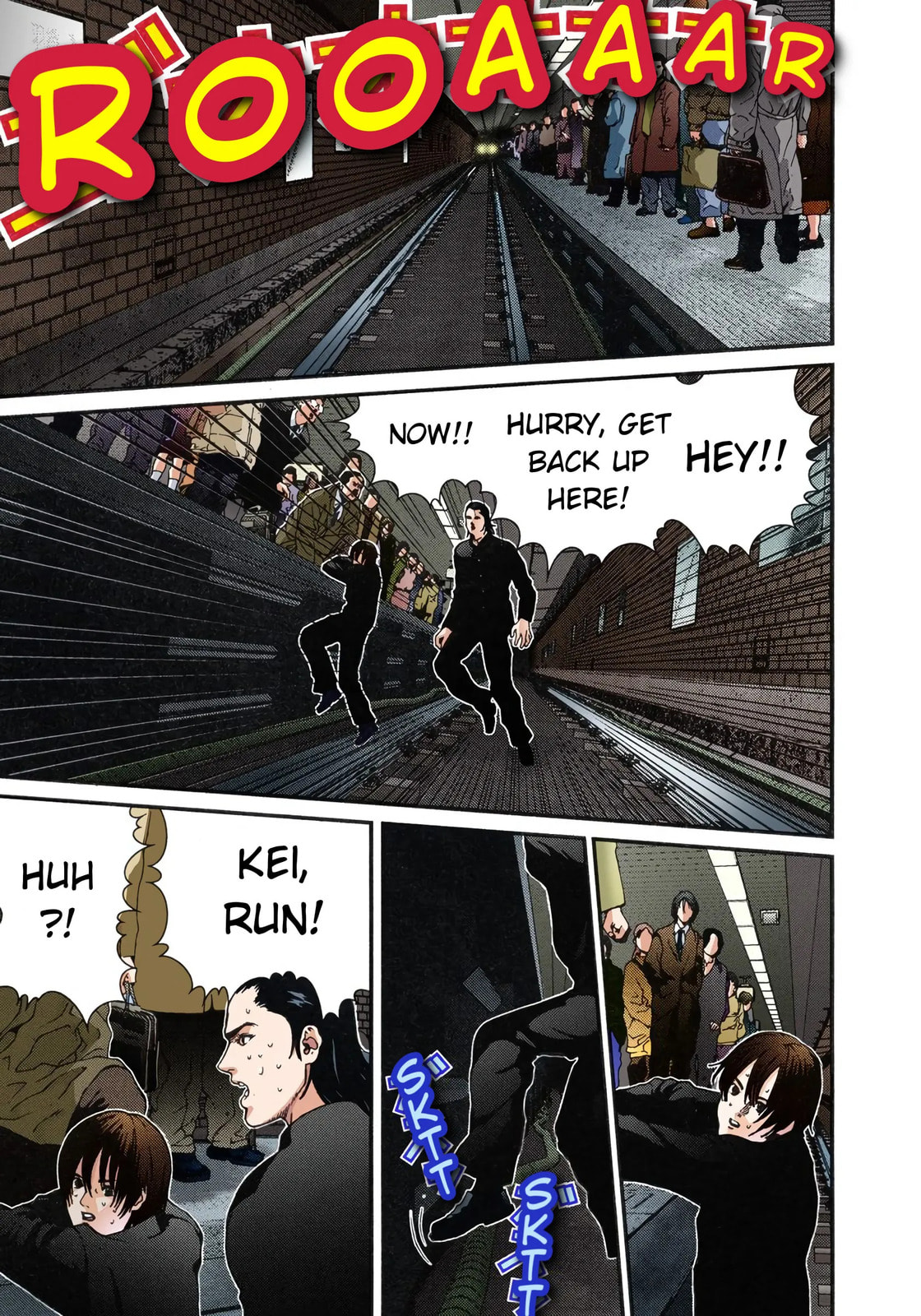 Read Gantz - Digital Colored Comics (Colored) chapter 1 image 22 on Lezhin