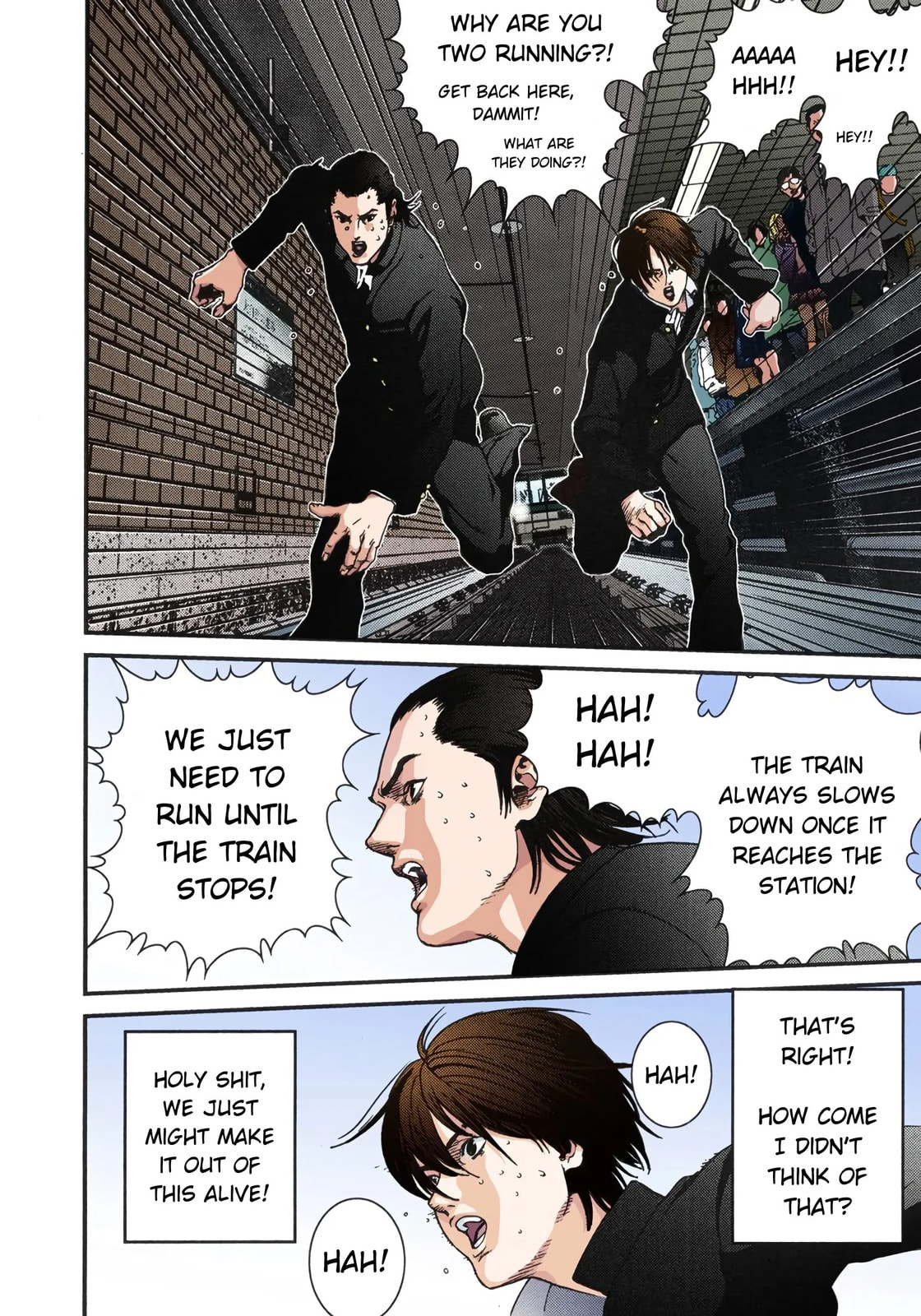 Read Gantz - Digital Colored Comics (Colored) chapter 1 image 23 on Lezhin