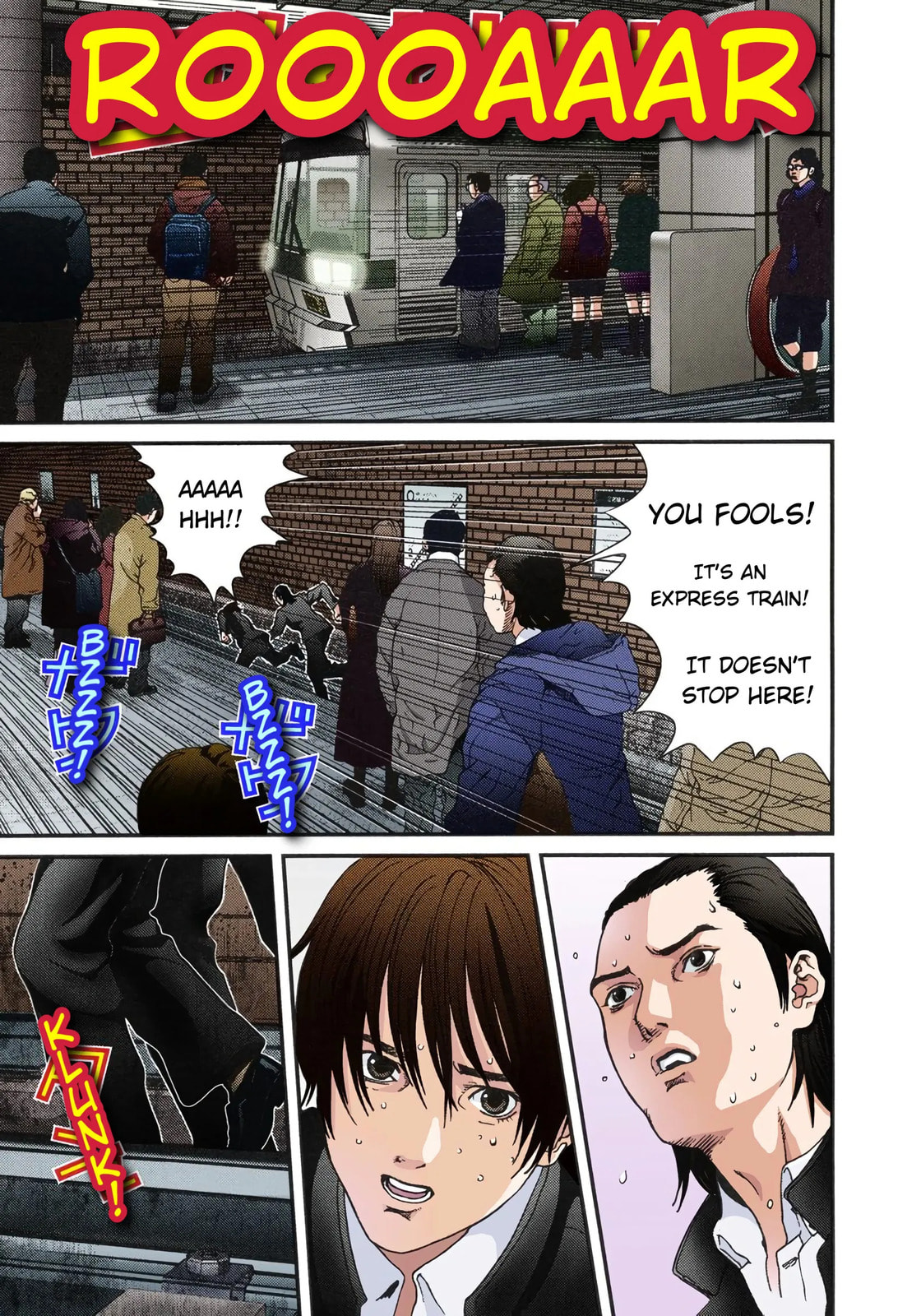Read Gantz - Digital Colored Comics (Colored) chapter 1 image 24 on Lezhin