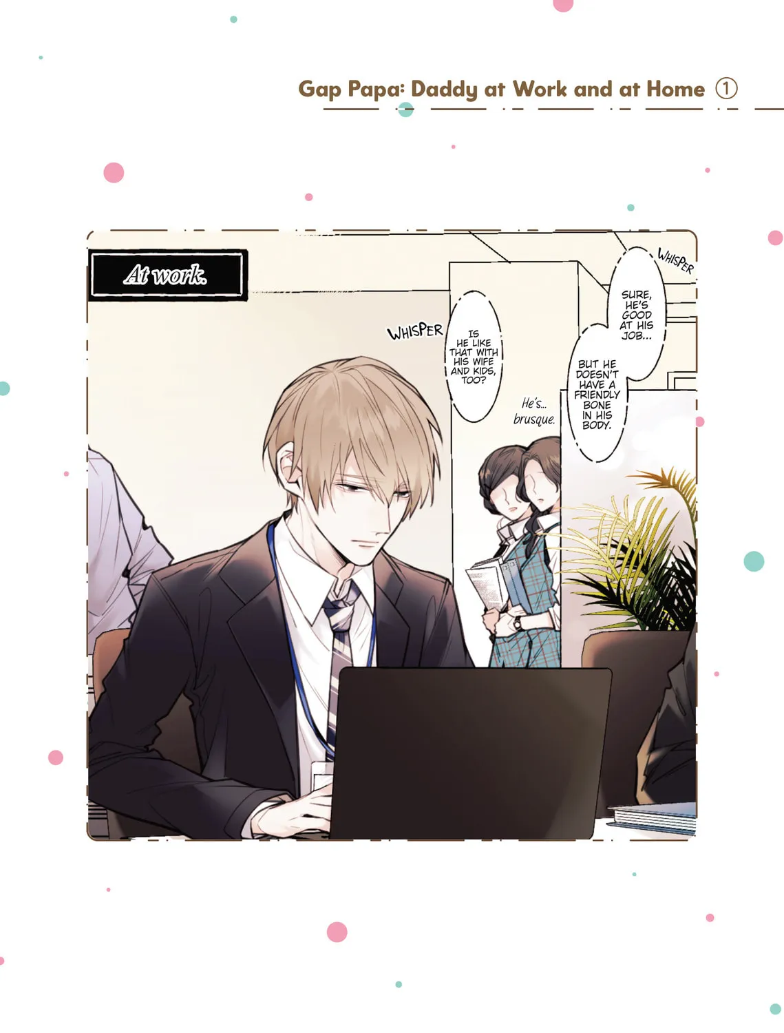Gap Papa: Daddy at Work and at Home (Colored) Chapter 1 page 3 - 