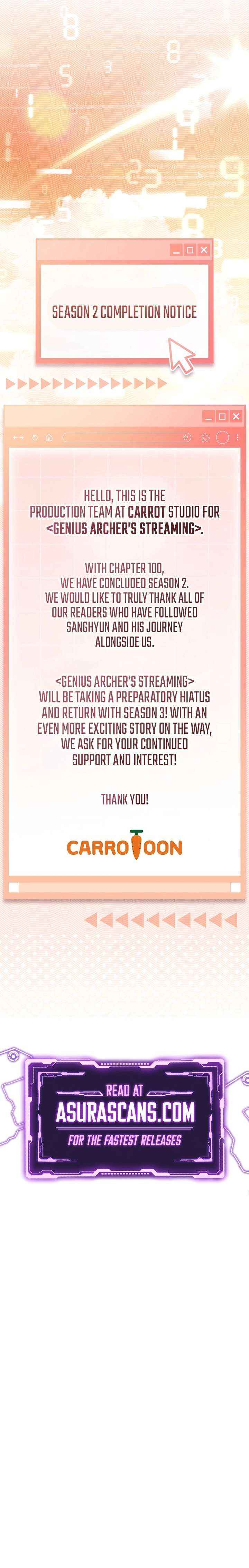 Read Genius Archer’s Streaming chapter 100 image 28 on Lezhin