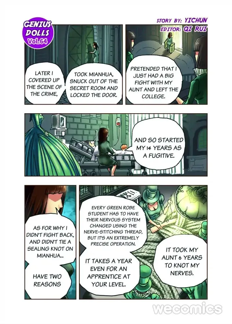 Read Genius Dolls chapter 64 image 0 on Lezhin
