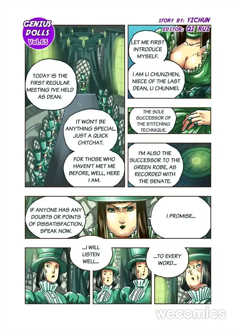 Read Genius Dolls chapter 65 image 0 on Lezhin