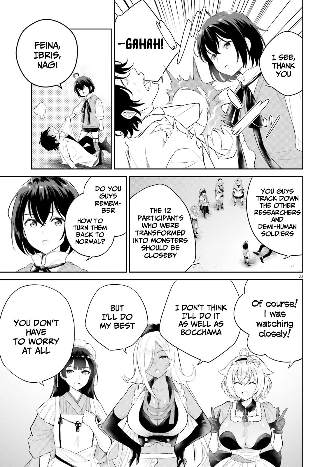 Genius Hero and Maid Sister. Chapter 21 page 23 - 