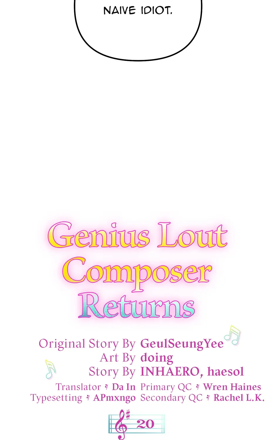 Read Genius Lout Composer Returns chapter 20 image 35 on Lezhin