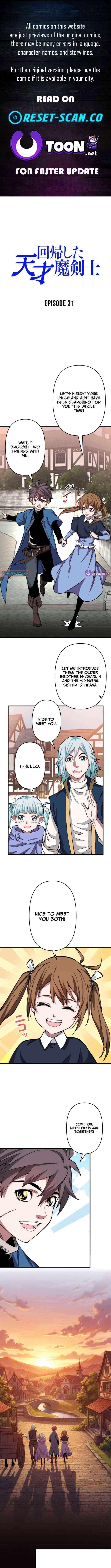Read Genius Magic Swordsman Returns chapter 31 image 1 on Lezhin
