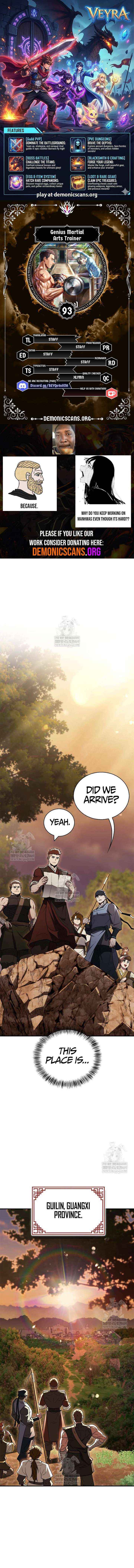 Read Genius Martial Arts Trainer chapter 93 image 1 on Lezhin