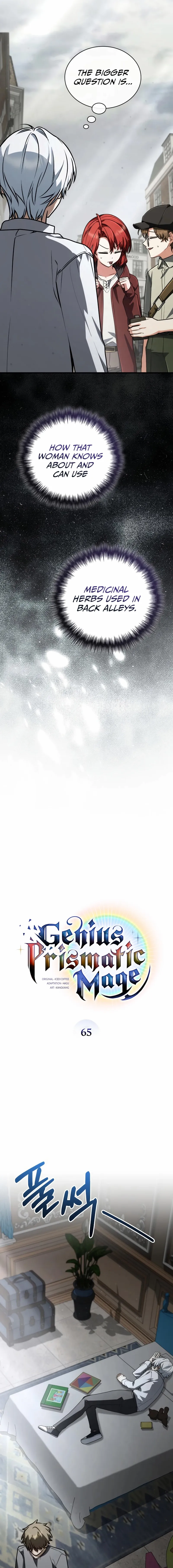 Read Genius Prismatic Mage chapter 65 image 6 on Lezhin
