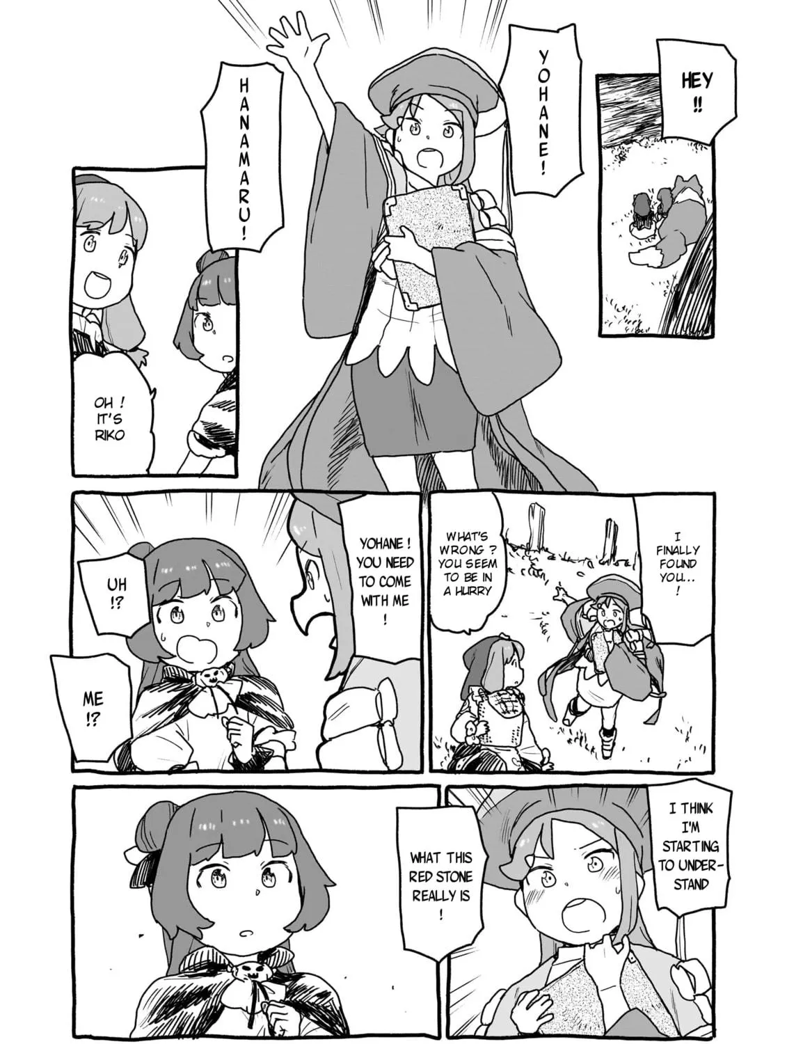 Genjitsu no Yohane: Unpolarized Reflexion Chapter 21 page 9 - 
