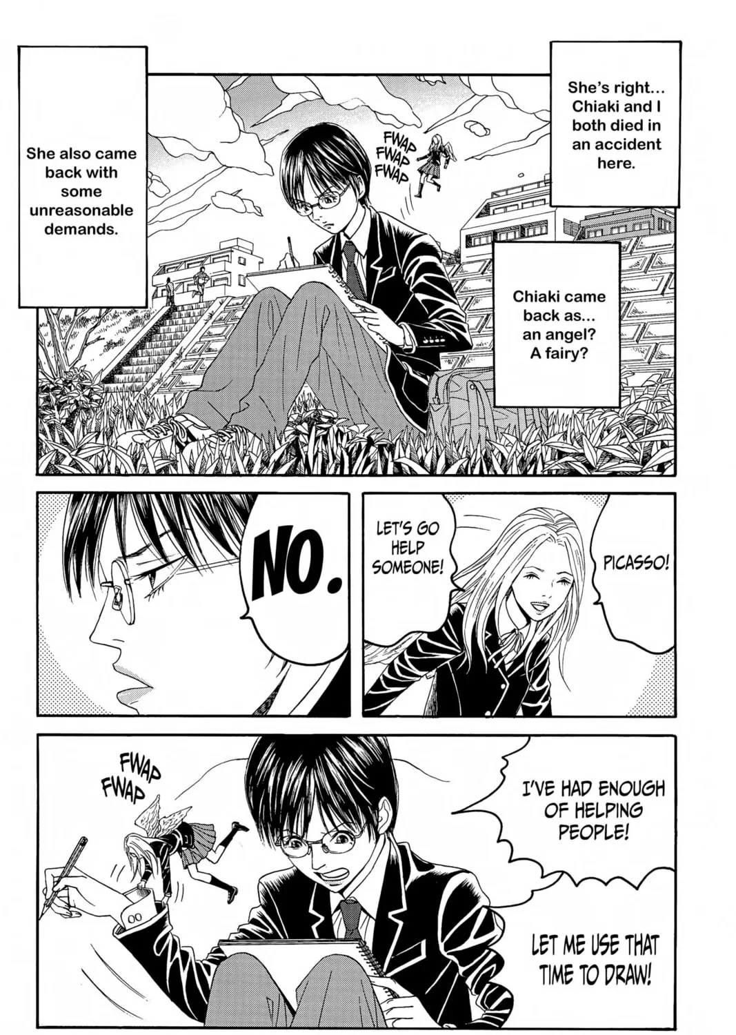 Read Genkaku Picasso chapter 2 image 8 on Lezhin