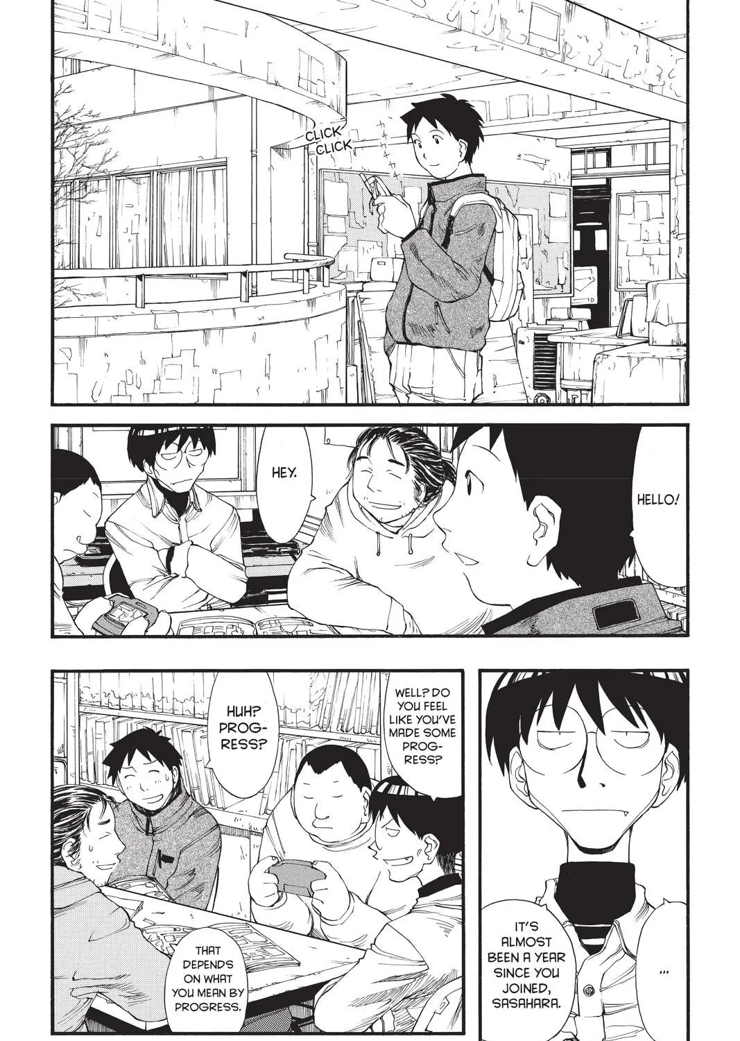Read Genshiken chapter 11 image 4 on Lezhin