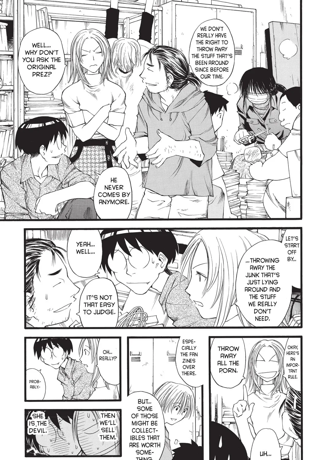 Read Genshiken chapter 18 image 24 on Lezhin