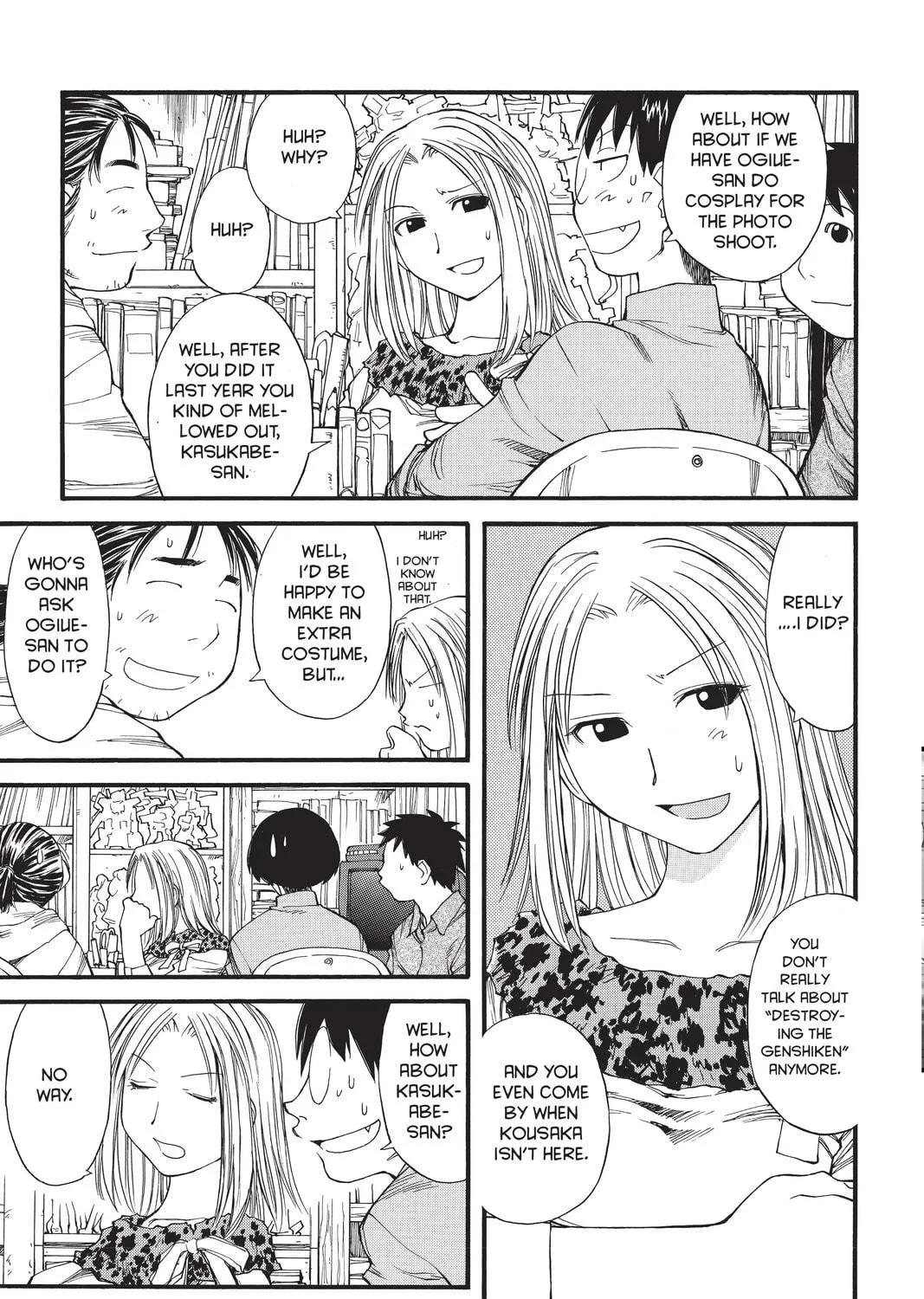 Read Genshiken chapter 31 image 8 on Lezhin