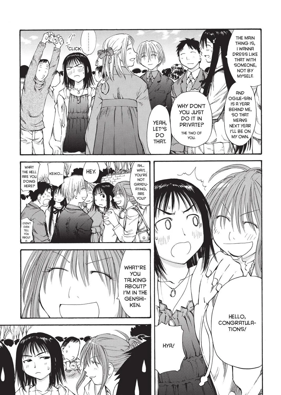Read Genshiken chapter 55 image 8 on Lezhin