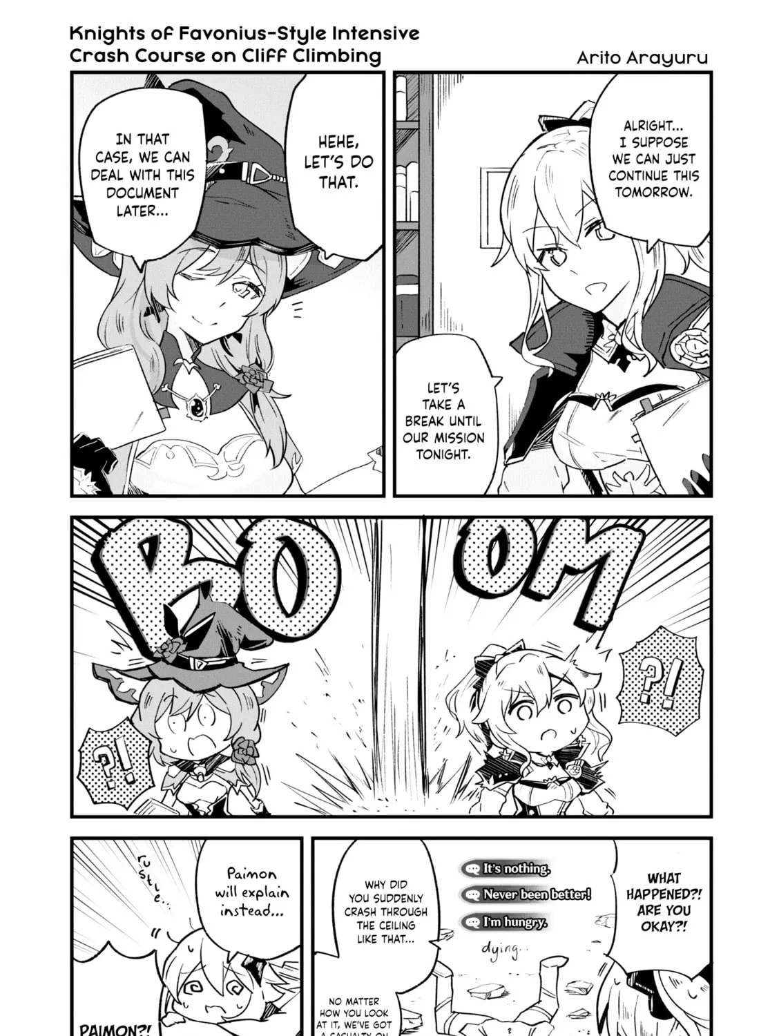 Read Genshin Impact Comic Anthology chapter 4 image 1 on Lezhin