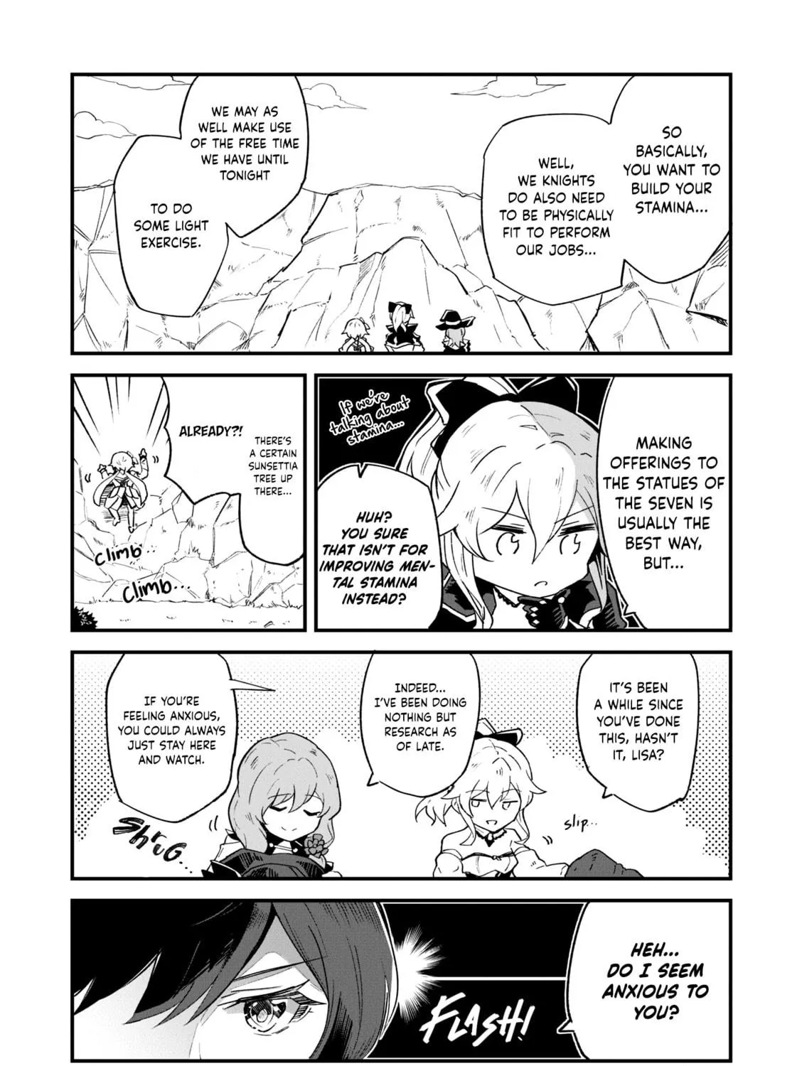 Read Genshin Impact Comic Anthology chapter 4 image 3 on Lezhin