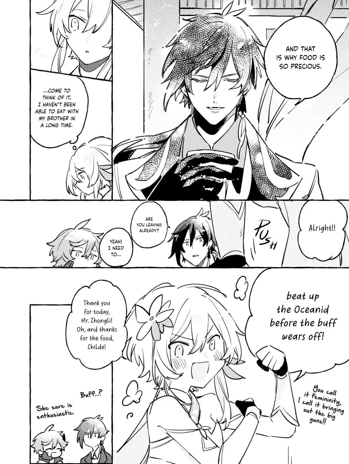 Read Genshin Impact Comic Anthology chapter 7 image 15 on Lezhin