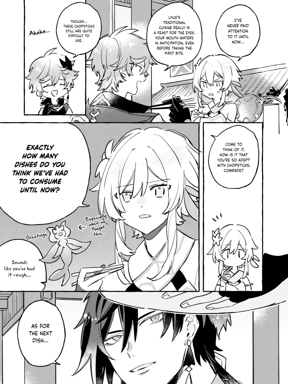 Read Genshin Impact Comic Anthology chapter 7 image 5 on Lezhin