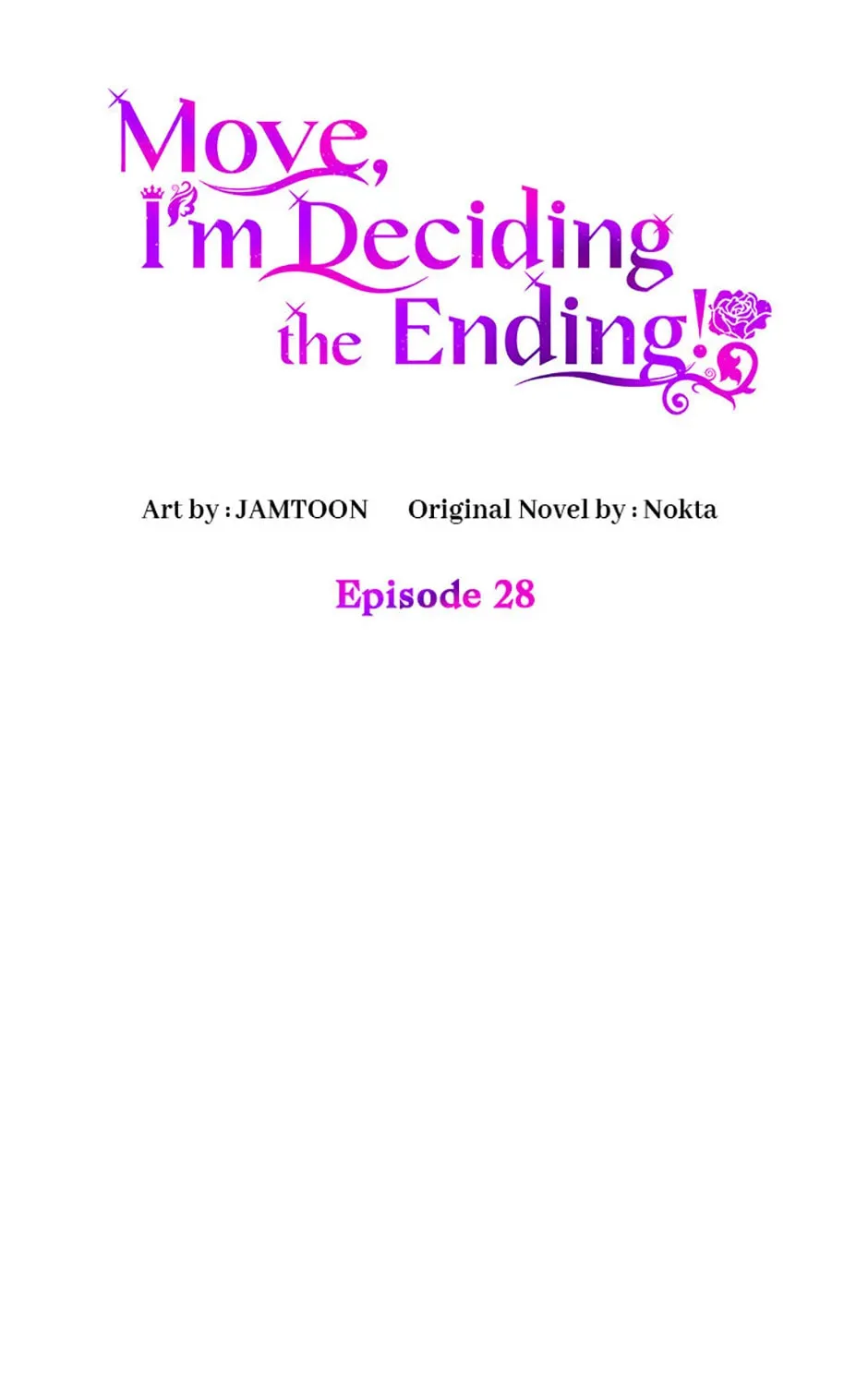 Get Out of My Way, I Will Decide the Ending Chapter 28 page 15 - 