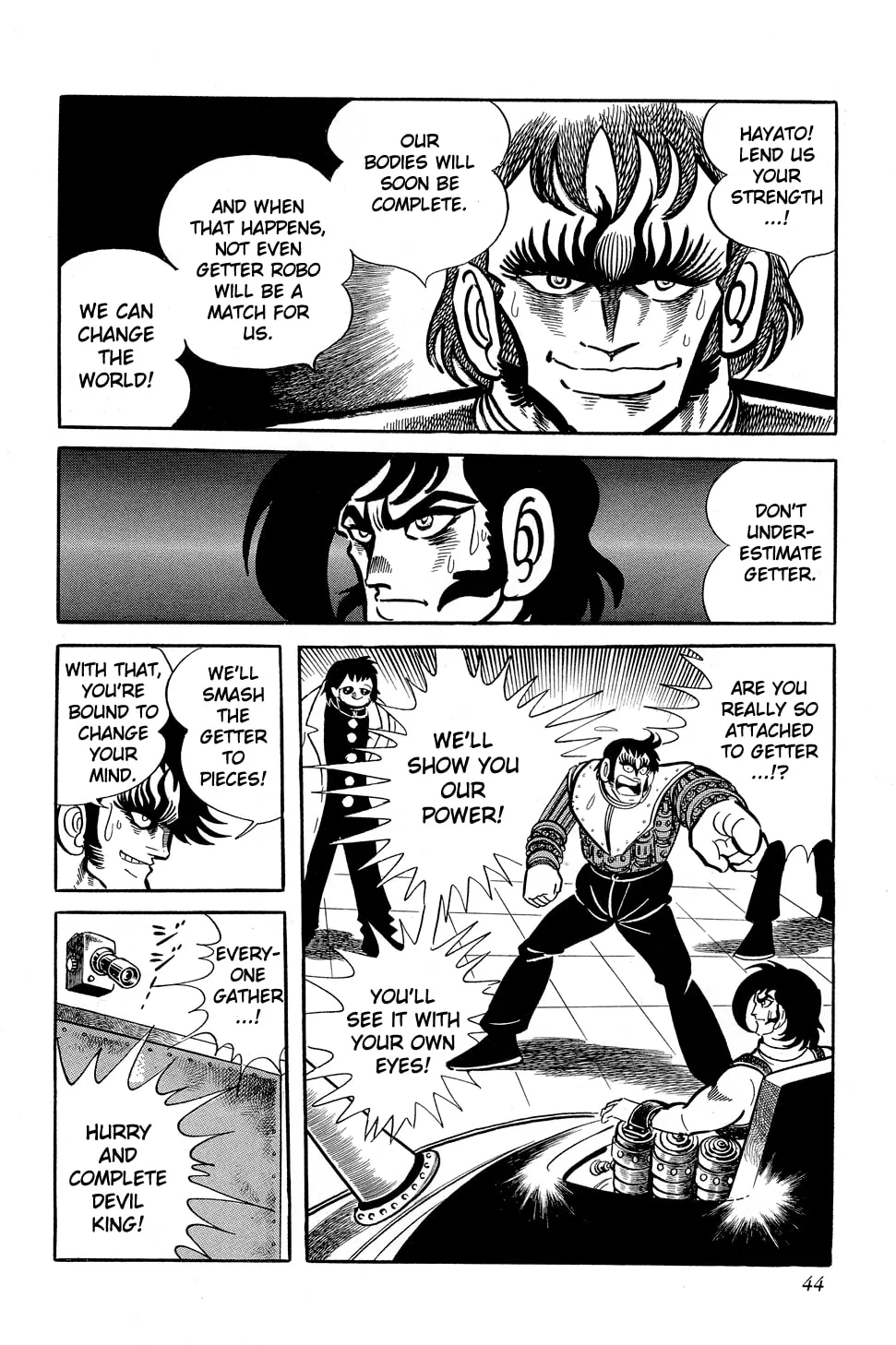 Read Getter Robo G chapter 1 image 46 on Lezhin