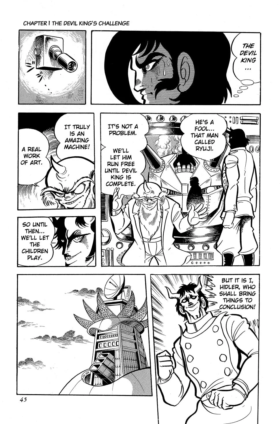 Read Getter Robo G chapter 1 image 47 on Lezhin
