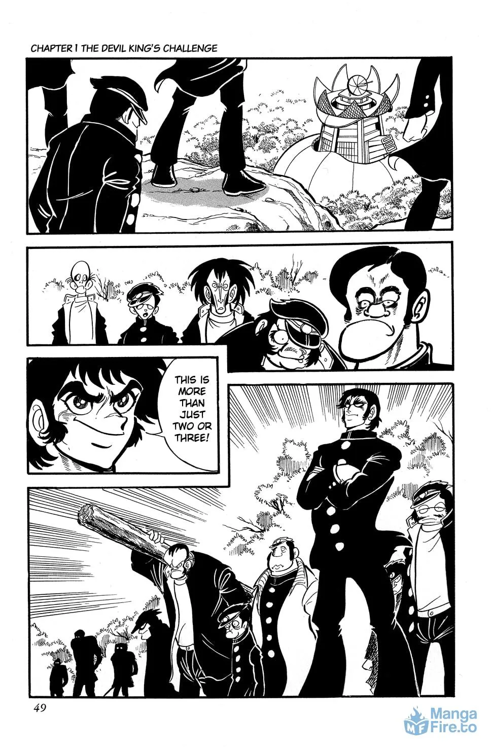Read Getter Robo G chapter 1 image 51 on Lezhin