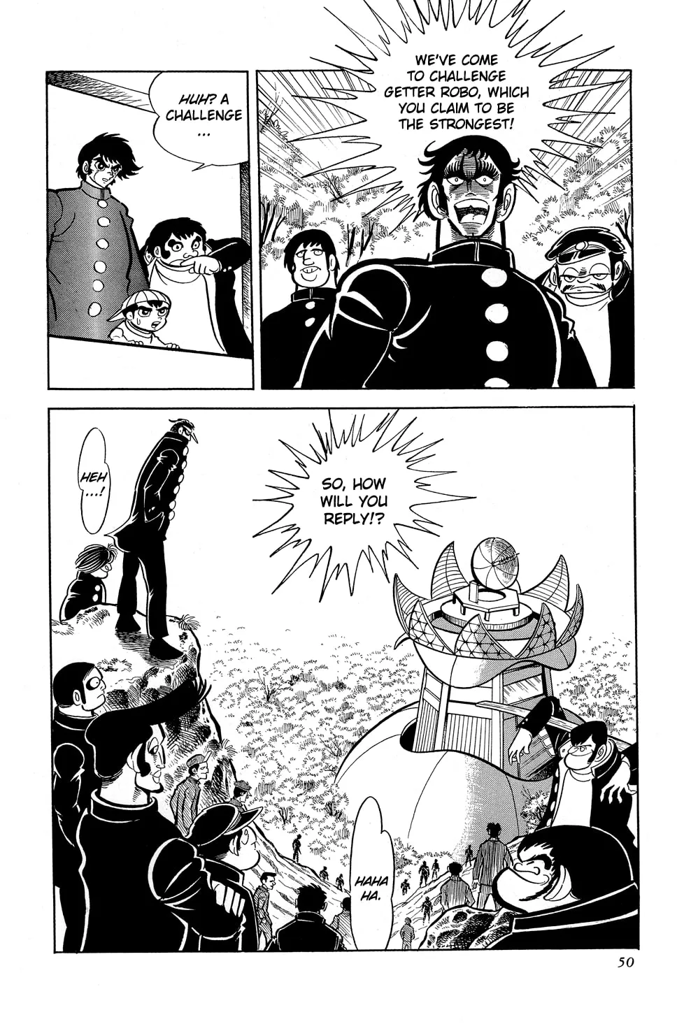 Read Getter Robo G chapter 1 image 52 on Lezhin