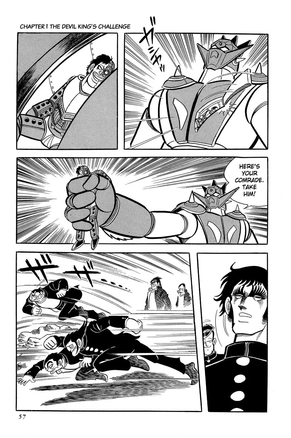 Read Getter Robo G chapter 1 image 59 on Lezhin