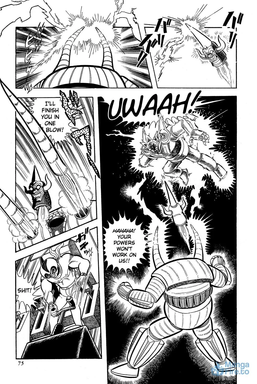 Read Getter Robo G chapter 1 image 75 on Lezhin
