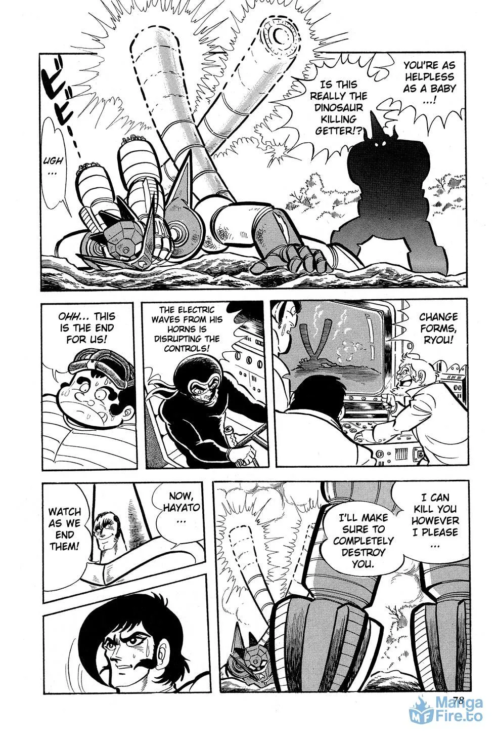 Read Getter Robo G chapter 1 image 78 on Lezhin
