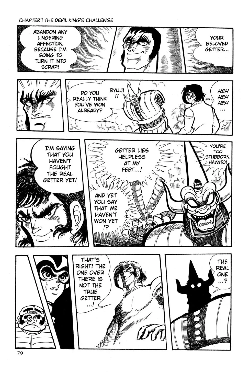 Read Getter Robo G chapter 1 image 79 on Lezhin