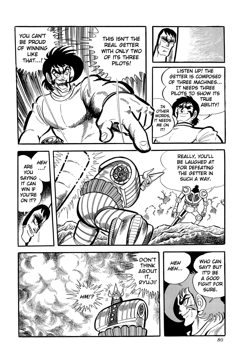 Read Getter Robo G chapter 1 image 80 on Lezhin