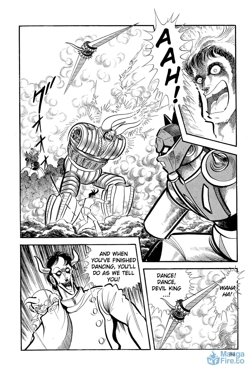 Read Getter Robo G chapter 1 image 84 on Lezhin