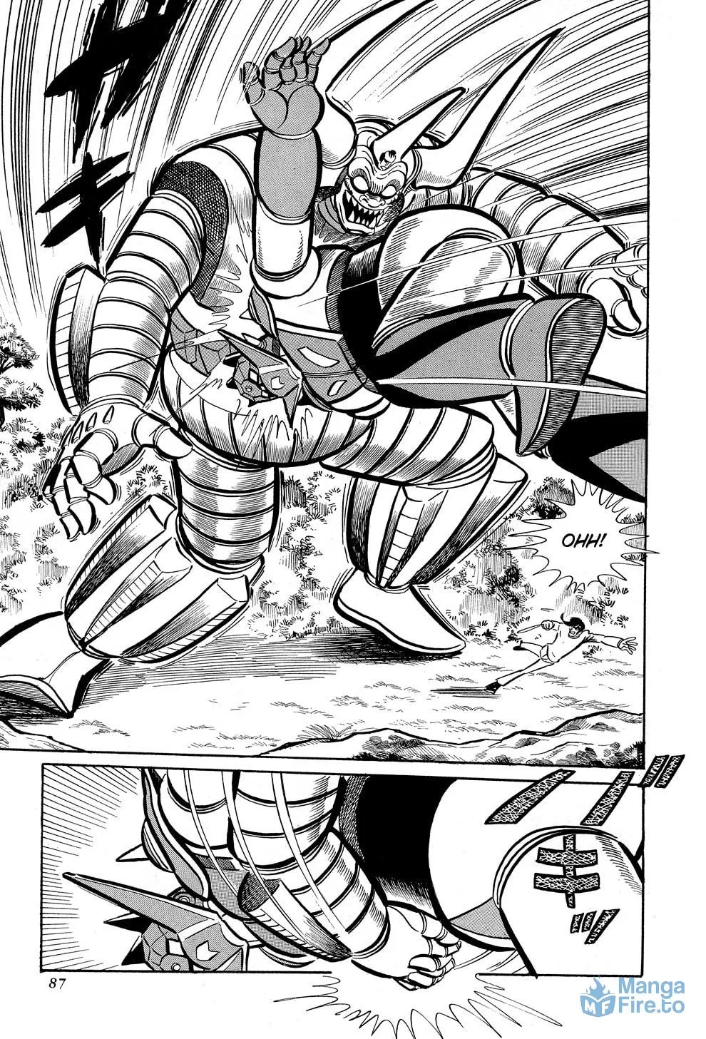 Read Getter Robo G chapter 1 image 87 on Lezhin