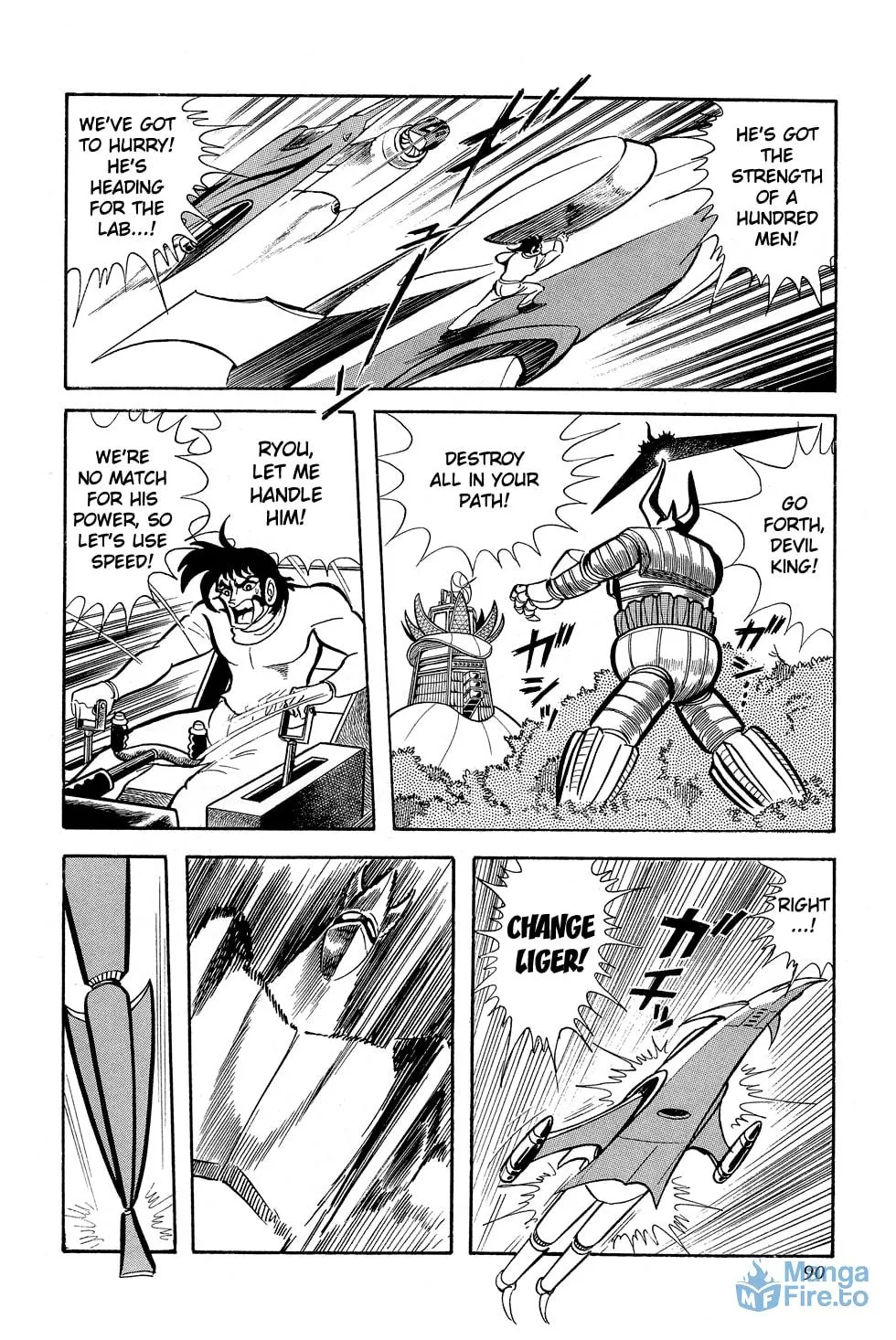 Read Getter Robo G chapter 1 image 90 on Lezhin