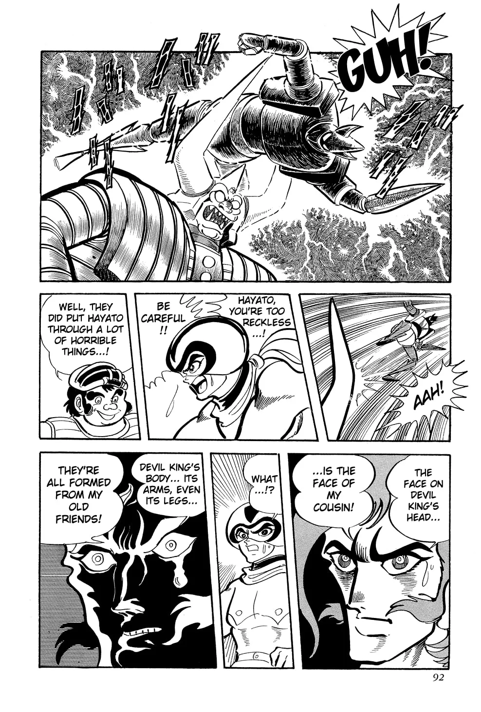 Read Getter Robo G chapter 1 image 92 on Lezhin