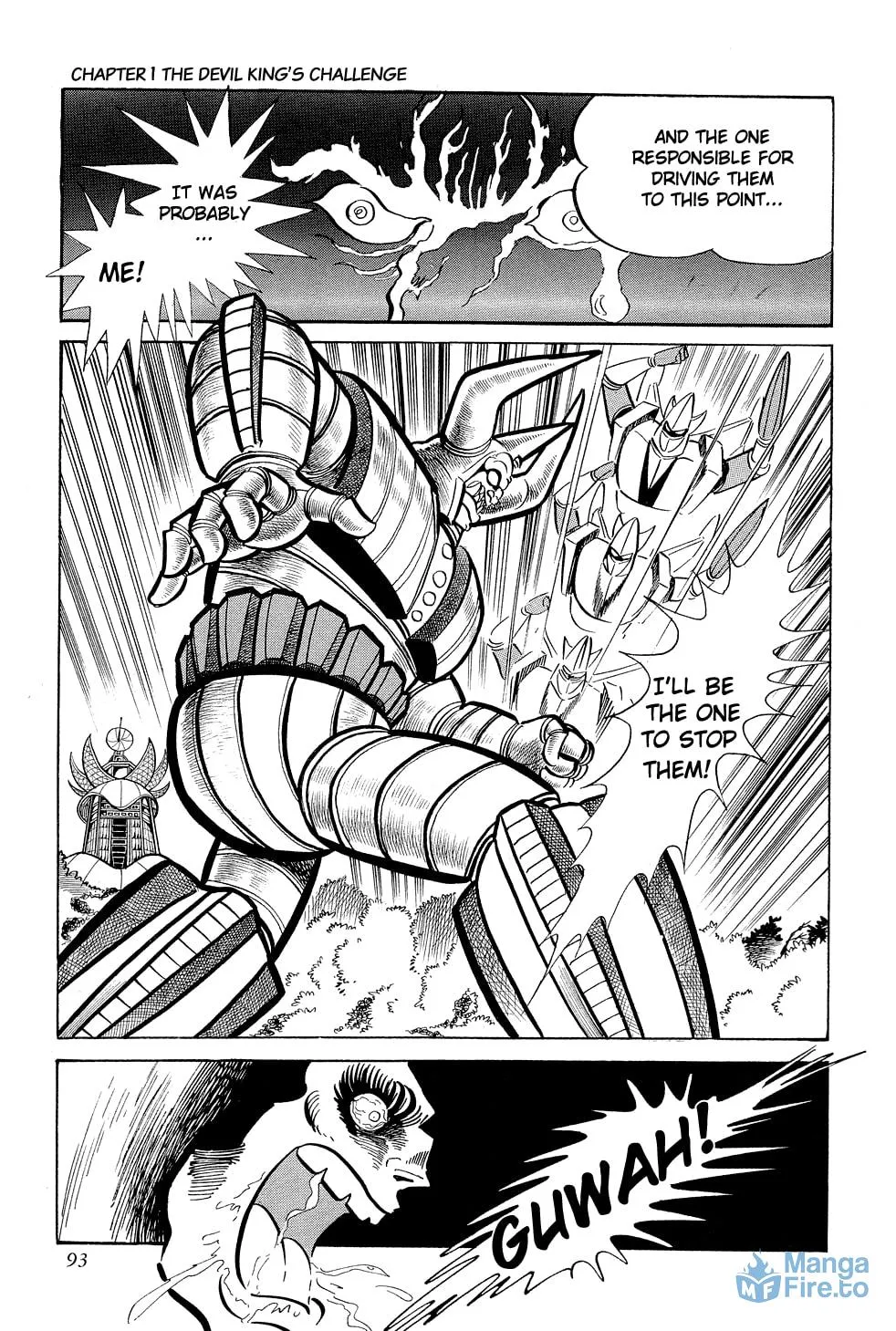 Read Getter Robo G chapter 1 image 93 on Lezhin