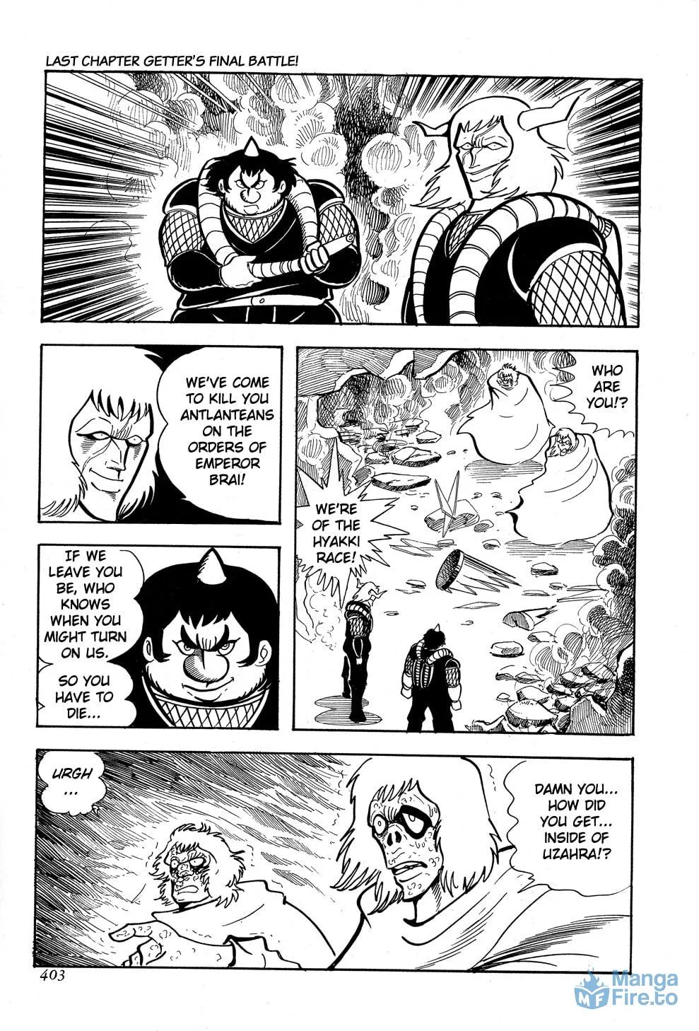 Read Getter Robo G chapter 5 image 107 on Lezhin