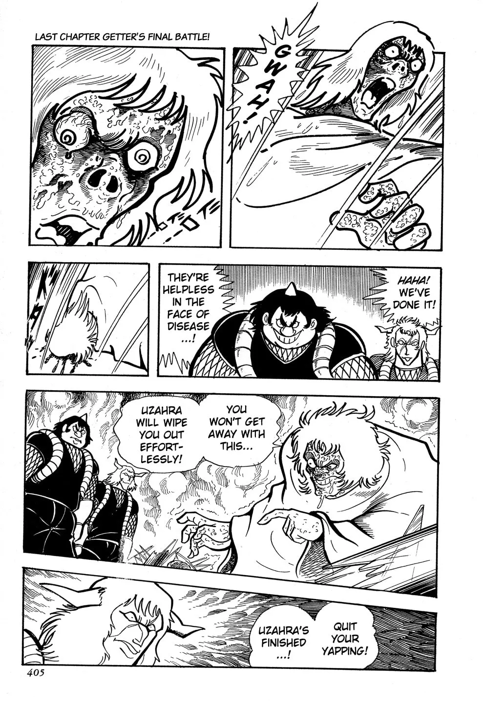 Read Getter Robo G chapter 5 image 109 on Lezhin