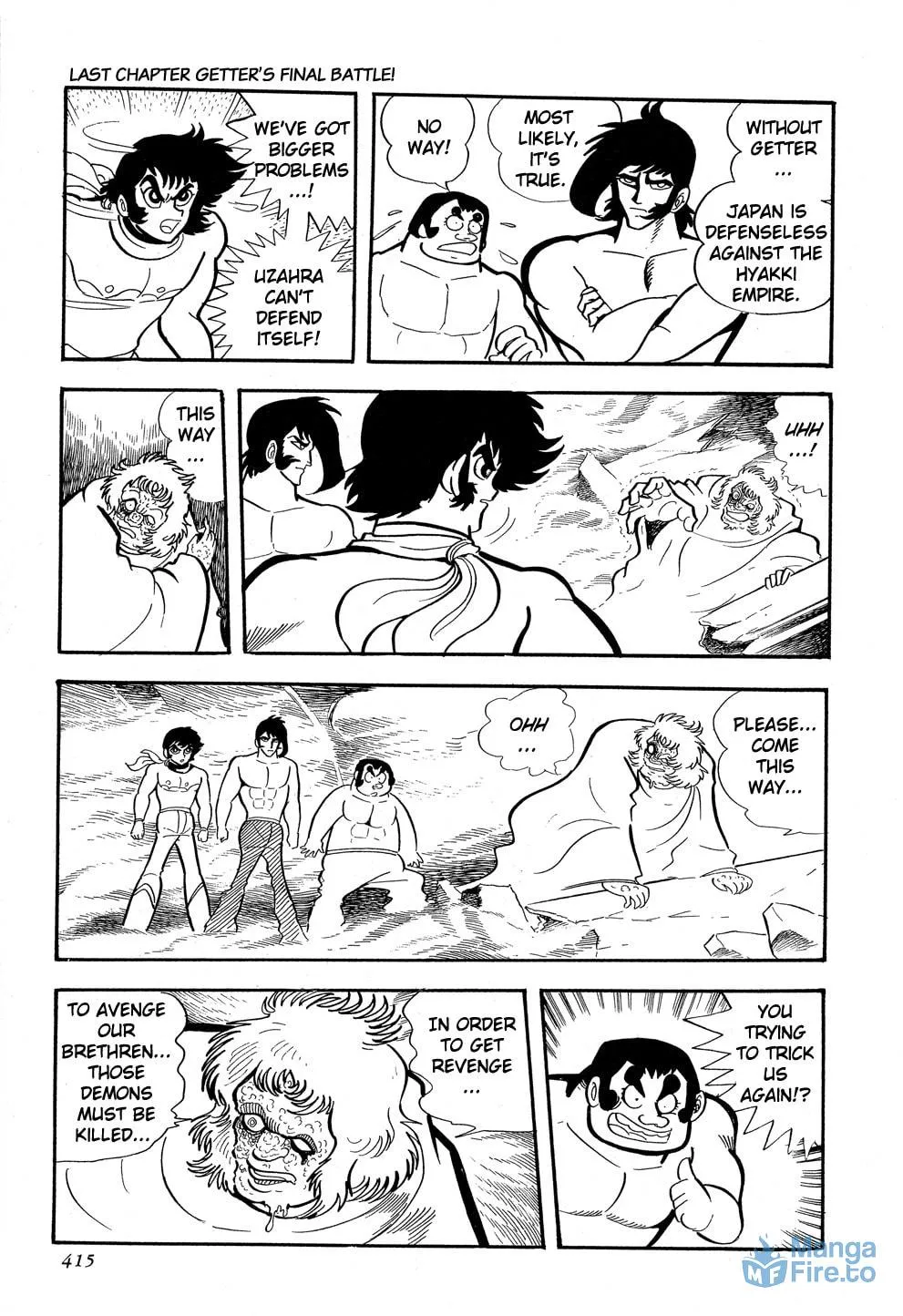 Read Getter Robo G chapter 5 image 119 on Lezhin